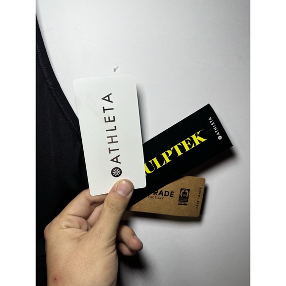 Athleta Womens Racerback Athletic Workout Tank Top Running Gym Shirt NWT Size S - Picture 5 of 8